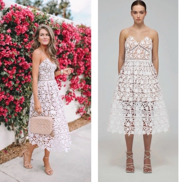 Self-Portrait Dresses & Skirts - Self-Portrait Azalea Lace Dress